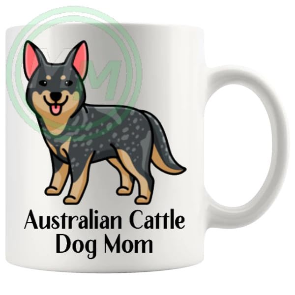 Australian Cattle Dog Mom and Dad Mugs, Dad - Uncategorized funny mug gift