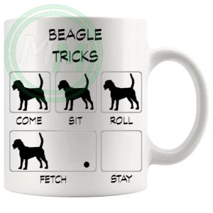 Beagle Tricks Mug funny dog lover gift