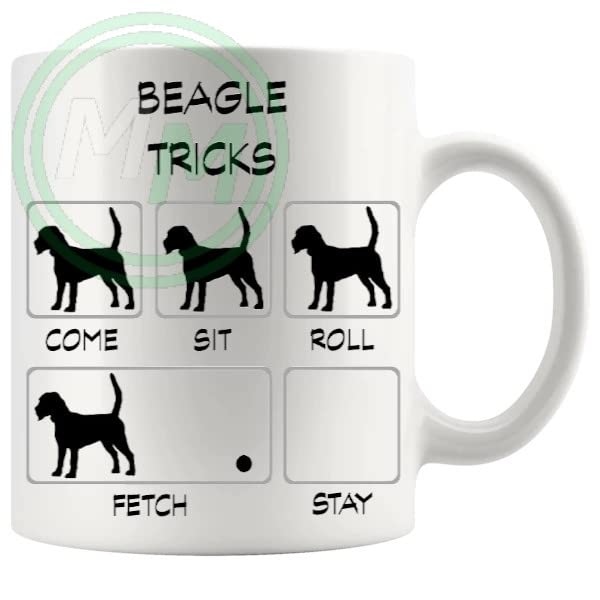 Beagle Tricks Mug funny dog lover gift