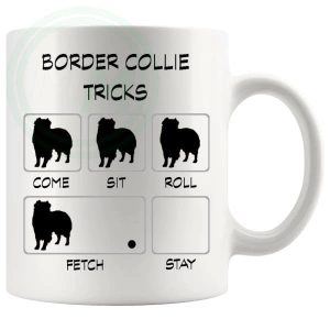 Border Collie Tricks Mug funny dog lover gift
