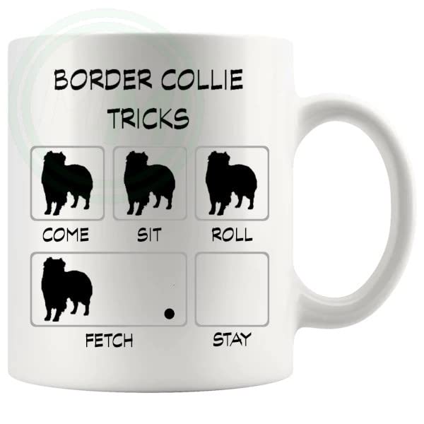 Border Collie Tricks Mug funny dog lover gift