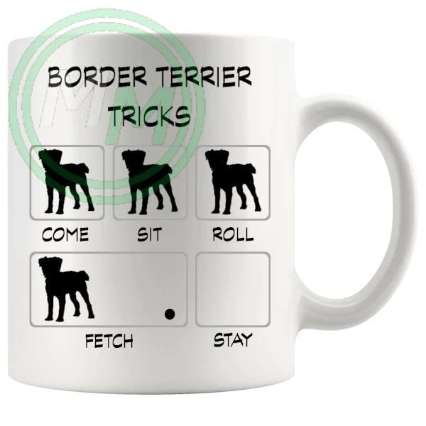Border Terrier Tricks Mug funny dog lover gift