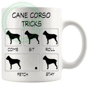 Cane Corso Tricks Mug funny dog lover gift