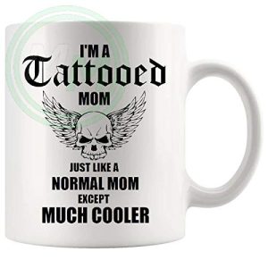 I'm A Tattooed Mom Mug - Uncategorized funny mug gift