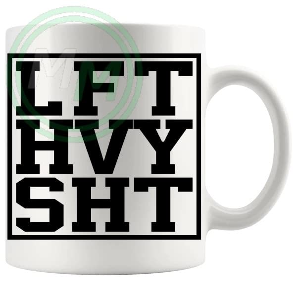 Lift Heavy Mugs Coasters Inspirational and Motivational Gifts Mug B0BK57VTP1