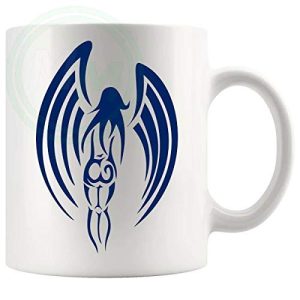 The Angel Mug in Blue - Uncategorized funny mug gift